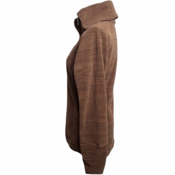 AVALANCHE Brown 1/4 Zip Kamnik Pullover Fleece EUC sz M - Picture 4 of 10